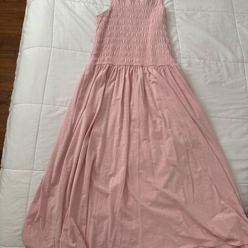 Universal Thread Light Pink Casual Kids Dress